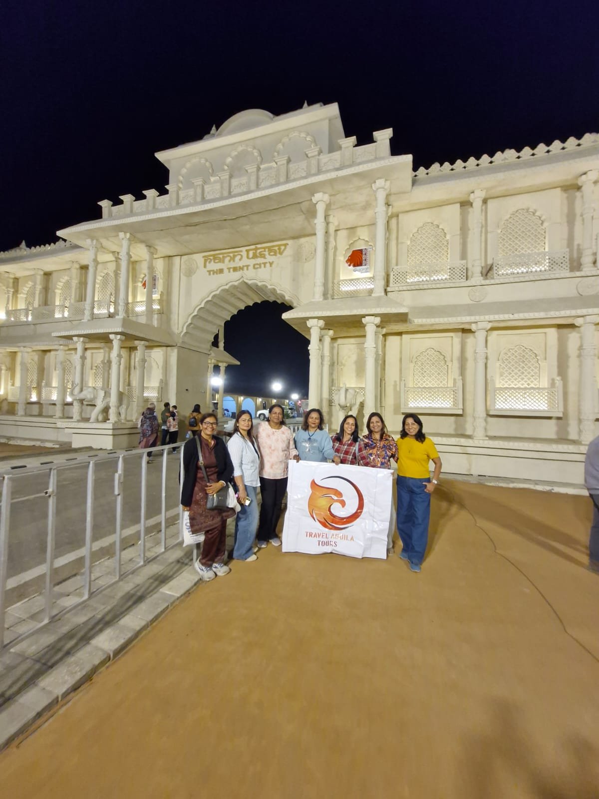 Scenic white salt desert of Kutch - 142