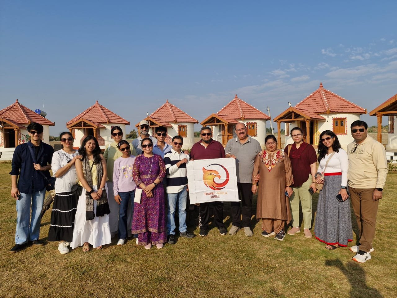 Happy Travel Aguila tour group in Rann of Kutch - 146