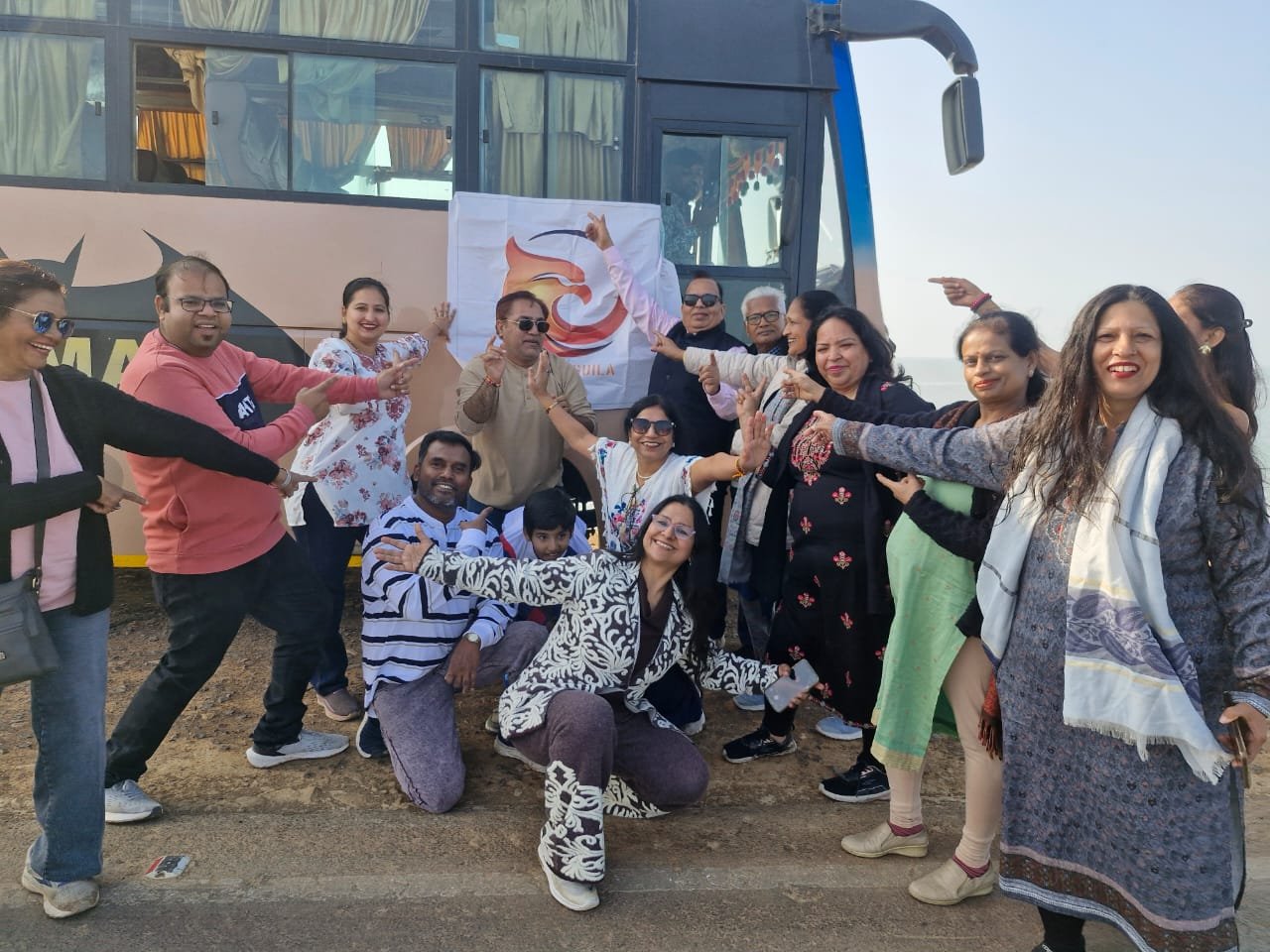 Happy Travel Aguila tour group in Rann of Kutch - 152
